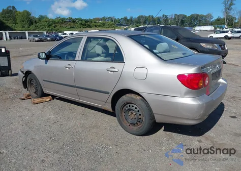 2003 Toyota Corolla Ce из США, поврежденный, VIN 2T1BR32E53C164539